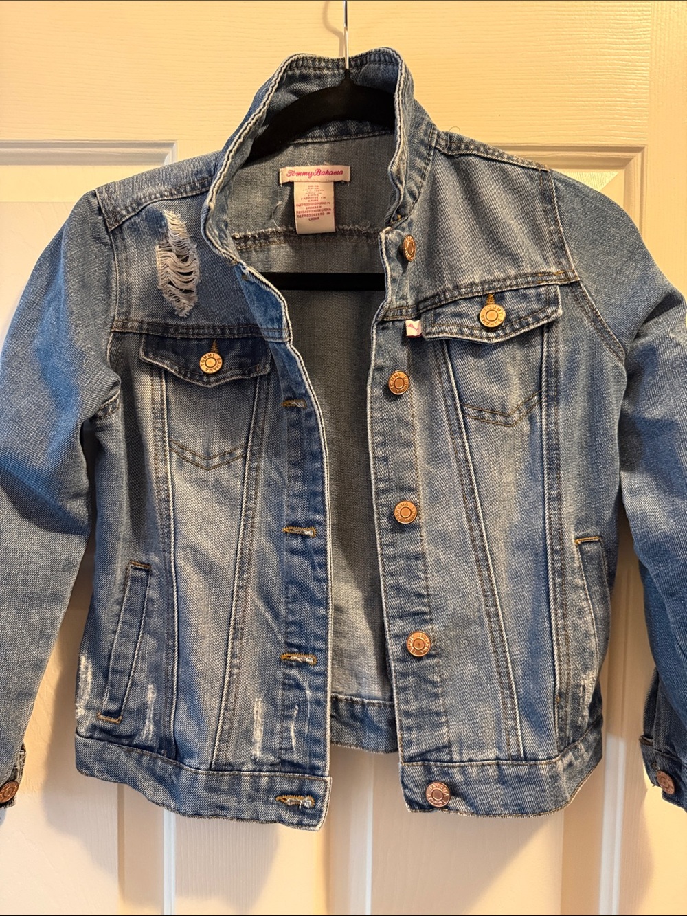 Tommy Bahama Kids' Light Blue Denim Jacket